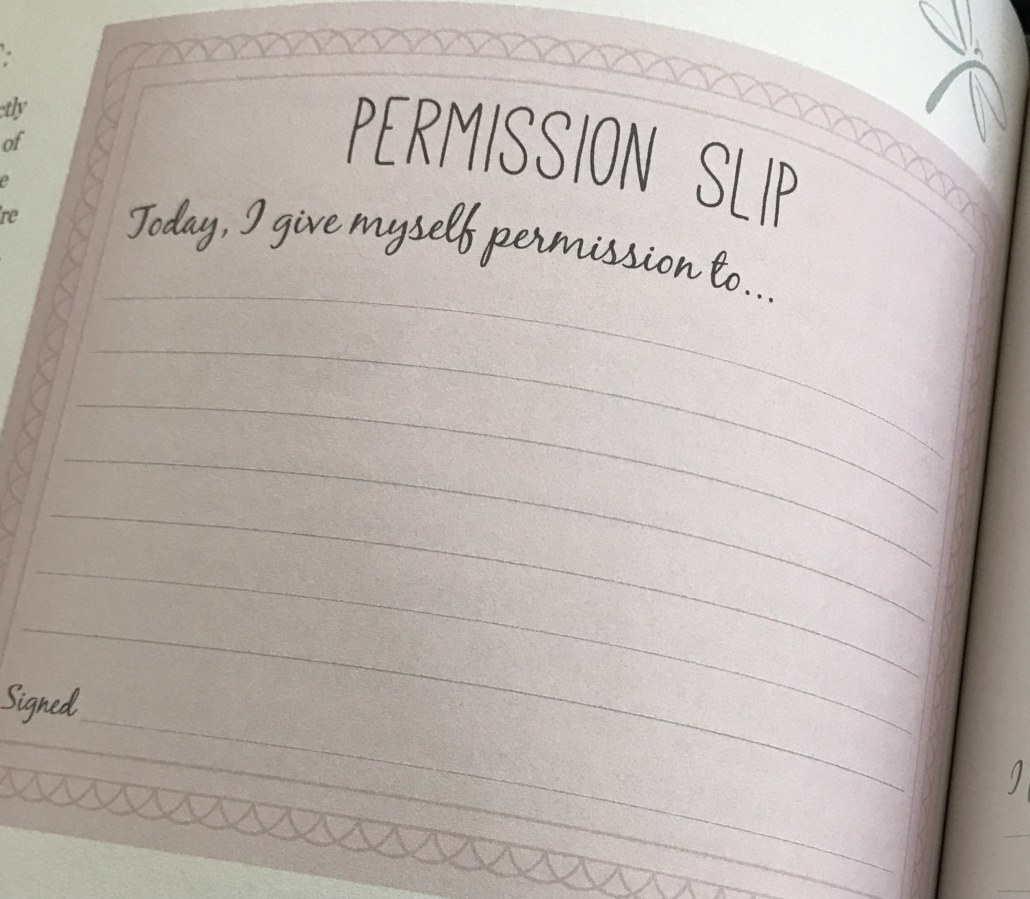 a picture of a permission slip